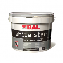 Bal White Star Plus Wall Tile Adhesive Ready Mixed 10L